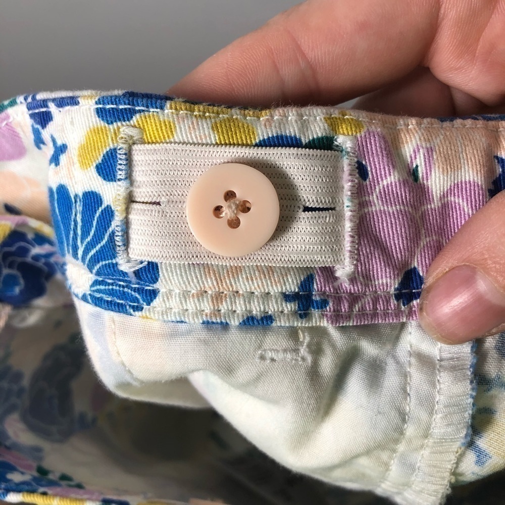 Crewcuts Frankie Shorts Vintage Floral Sz 7 Girls - Picture 8 of 10